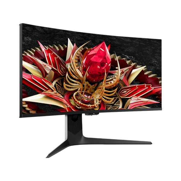 TCL 34" 170Hz Mini-LED  4K Curved Gaming Monitor 34R83Q | QLED PC Monitor HDR 1600