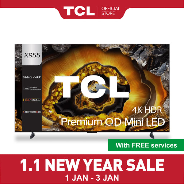 TCL X955 Premiun QD-Mini LED 4K 电视