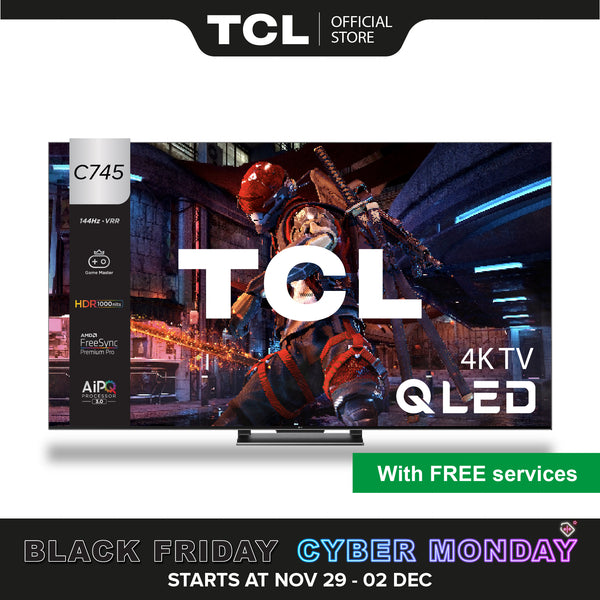 TCL C745 QLED 游戏电视