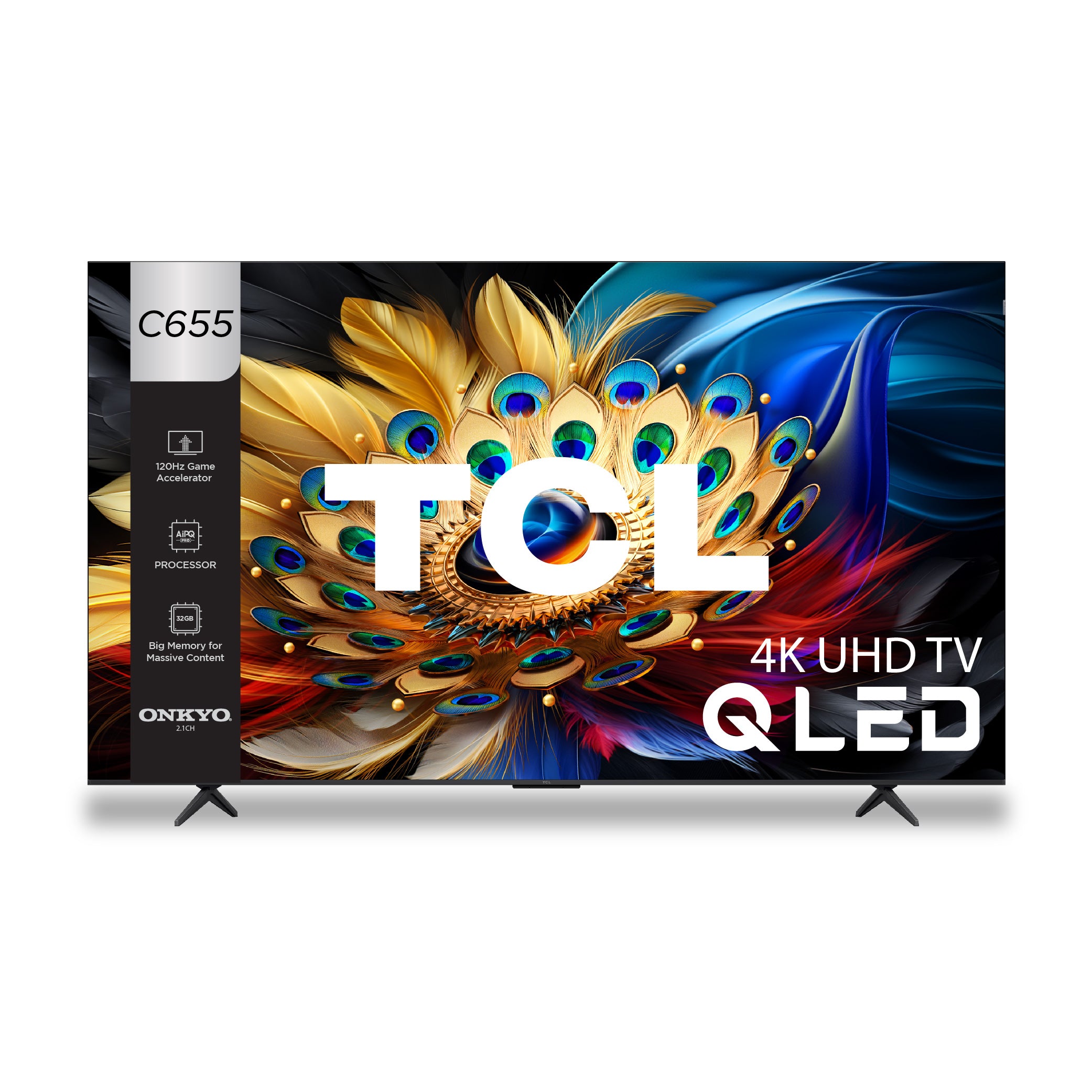 TCL C655 4K TV QLED 43 Inch 50 Inch 55 Inch 65 Inch 75 Inch 85 Inch 98 ...