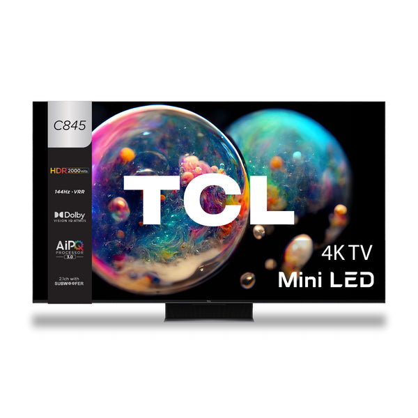 TCL C845 MiniLED ALL Round TV | 55 65 75 inch