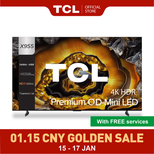 TCL X955 Premiun QD-Mini LED 4K 电视