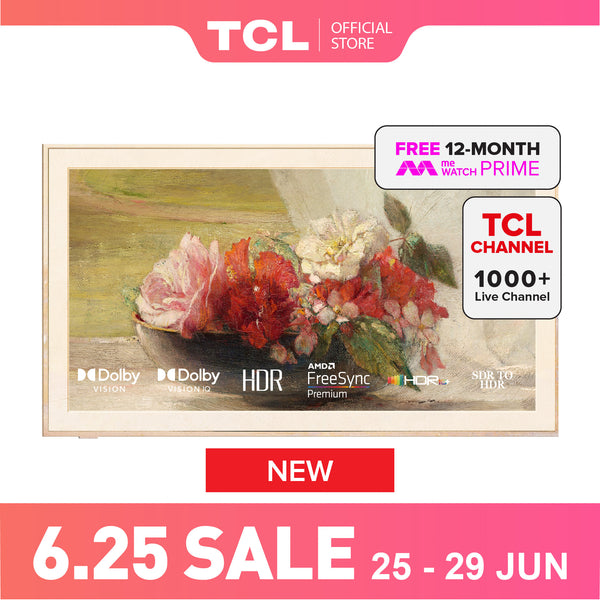 TCL A300 Pro B&O Sound System Nxtframe TV Canvas TV Frame TV 4K QLED TV