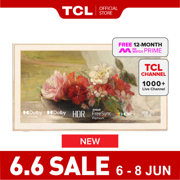 TCL A300 Pro B&O Sound System Nxtframe TV Canvas TV Frame TV 4K QLED TV